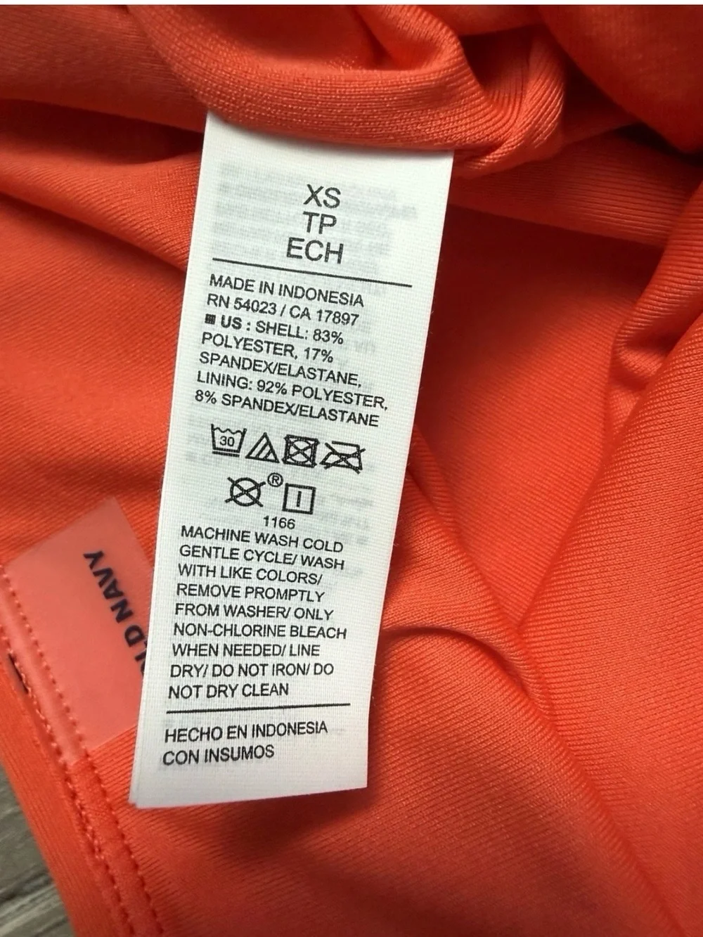 Old Navy vibrant orange